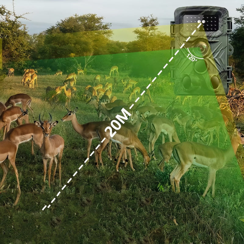 Sonictrek Fast Trigger 1080P 36MP Trail- und Scouting-Kamera